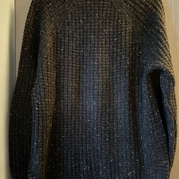 Autumn Cashmere Chocolate Brown Heather Sweater - SMALL - Picture 3 of 3